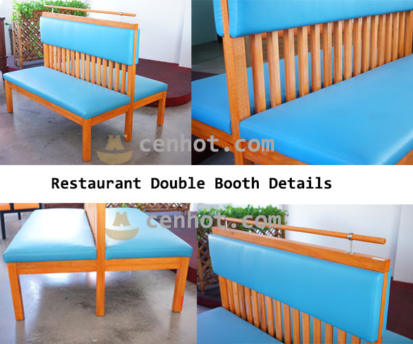 Restaurant Double Booth details - CENHOT
