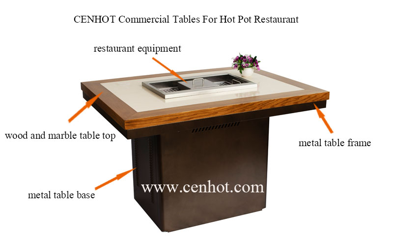 Commercial Tables For BBQ Restaurant - CENHOT