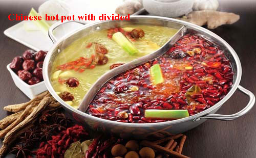 Chinese hot pot with divided - CENHOT