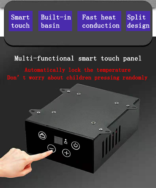 Multi-functional smart touch panel of BBQ Grill - CENHOT