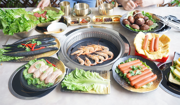 CENHOT Smokeless Korean bbq grill 