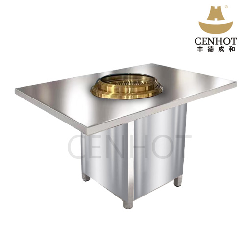 stainless steel bbq table