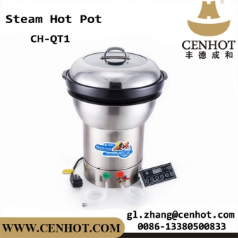CENHOT Seafood Restaurant Steam Hotpot con la olla de cerámica 