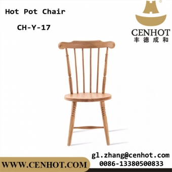 CENHOT restaurante comercial sillas de madera para hotpot o barbacoa