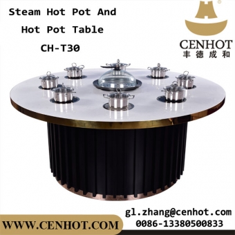 Cenhot Shabu Shabu y Vapor caliente mesas proveedor China