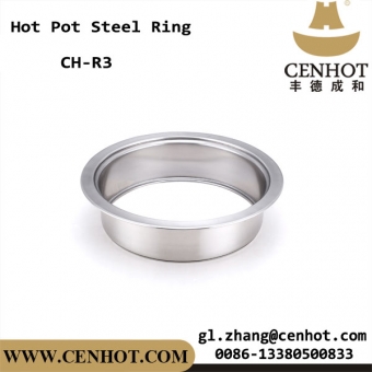 CENHOT Sunken Style Hot Pot Pot Anillos para restaurante 