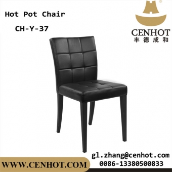 cenhot restaurante de madera negro sillas de comedor asientos para la venta china