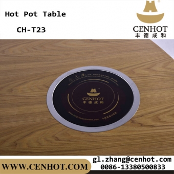 Cenhot construido en olla caliente mesa shabu en venta china ch-t23 