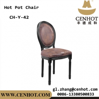 cenhot negro comercial mejor restaurante sillas asientos suministro ch-y-42 
