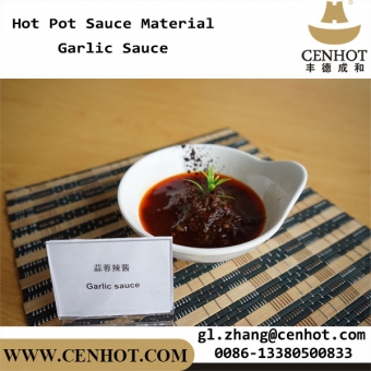 cenhot chino olla picante salsa de ajo material para la venta 