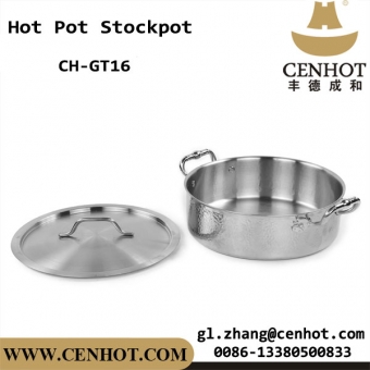 utensilios de cocina de olla caliente de acero inoxidable a medida para la venta