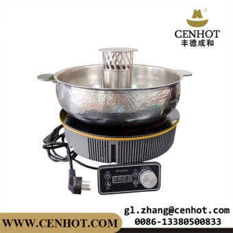 Olla china para hot pot sin humo