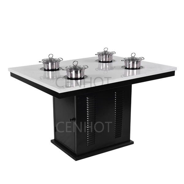 Encuentre las mesas de olla hot de Foldabel correctas para su negocio