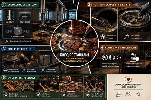 Dificultades ocultas al abrir un restaurante de barbacoa coreana