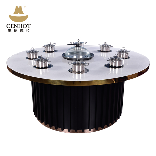 Mesas de hot pot para restaurantes con personalización completa