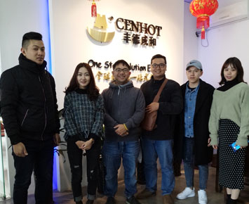 Cliente vietnamita visitó nuestra empresa - CENHOT